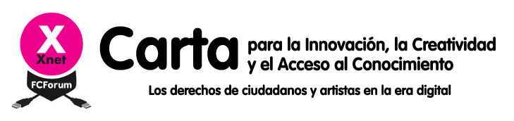 Carta para la Innovación la Creatividad y el Acceso al Conocimiento